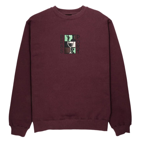 Pass Port - Dine 'Em Sweater (Washed Berry) *SALE