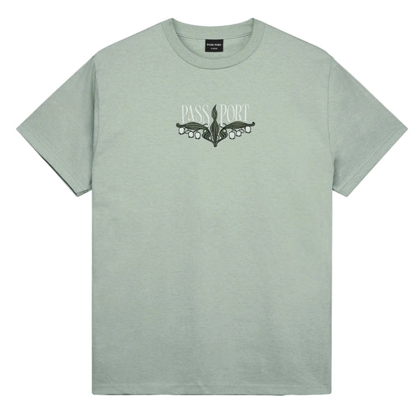 Pass Port - Lily Of The Valley Shirt (Stonewash Green)