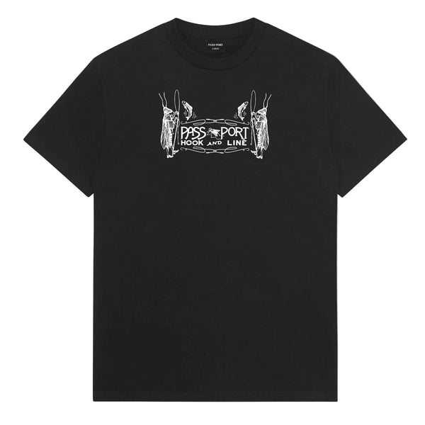 Pass Port - Hook & Line Shirt (Black)