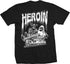 Heroin - Ghost Train Tee (Black)