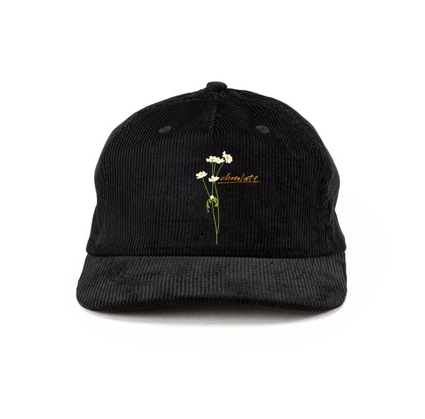 Chocolate - Stems 5-Panel Corduroy Hat