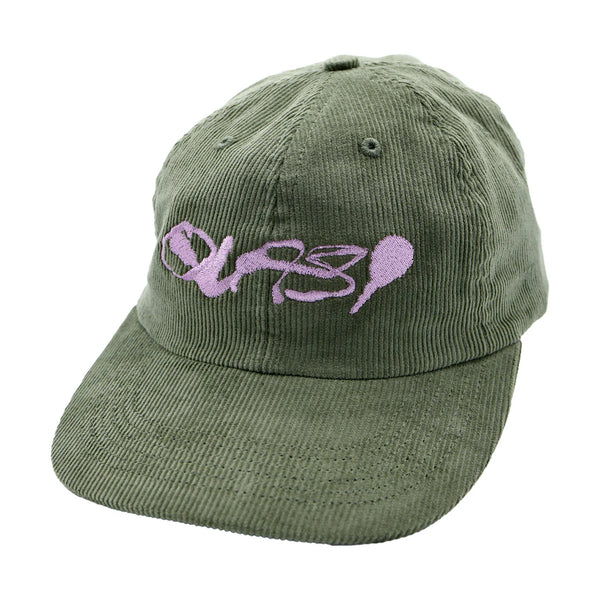 Quasi - Blot 6 Panel Corduroy Hat (Olive)