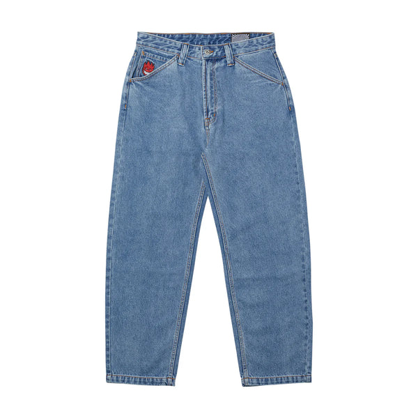 Spitfire - Big Head Fill Denim Pants (Medium Stonewash)
