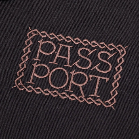 Pass Port - Invasive Logo Yard Jacket (Black)*SALE