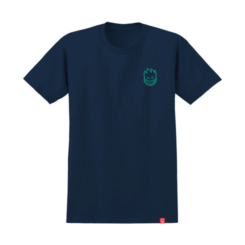 Spitfire - Floral Classic Swirl Shirt (True Navy/Multi.)