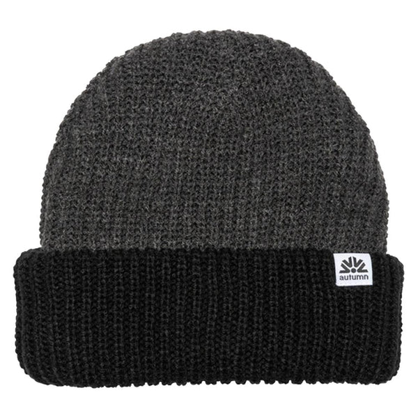 Autumn - Dual Tone Beanie (Black)