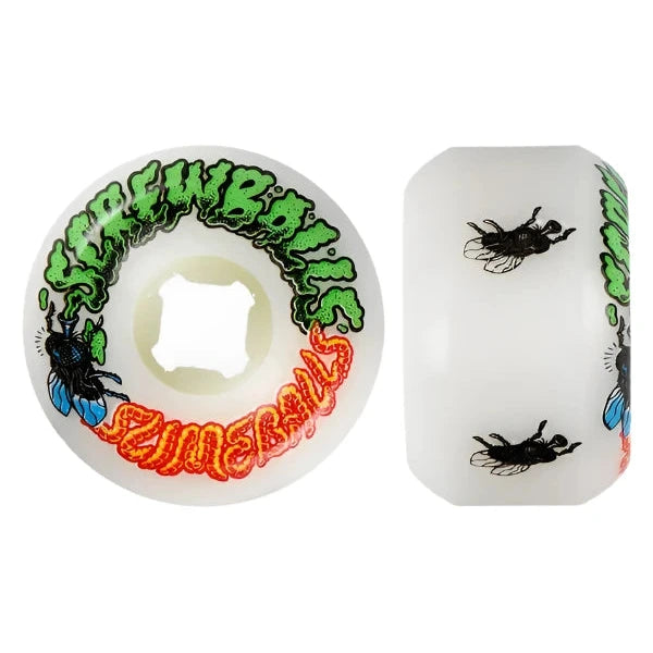 Slime Balls - Screw Balls Speed Balls White 99a Wheels (56mm) *SALE