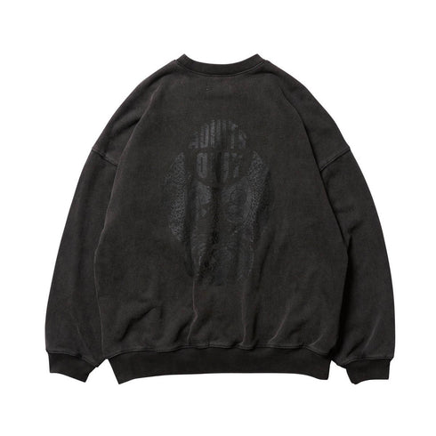 Evisen - Adult Wash Crewneck Sweater (Black) *SALE