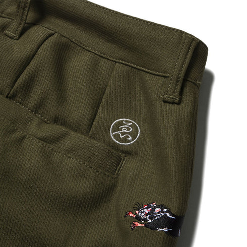 Evisen - Pique Rat Pants (Red) *SALE