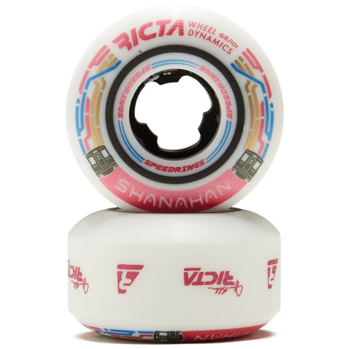 Ricta - Shanahan Speedrings White Slim 101a Wheels (52mm)