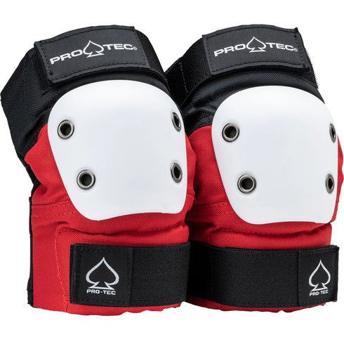 Pro Tec - Street Elbow Pads Red/White (Multiple Sizes)