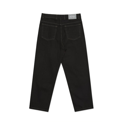 Polar - '93! Pants Contrast Stitching (Black/Dark Olive)