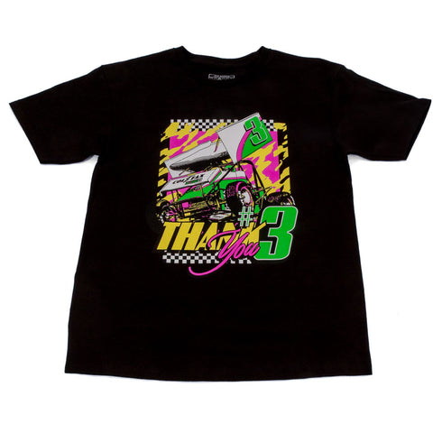 Thank You - 303 Boards X Thank You Sprint Car Shirt (Black/White)