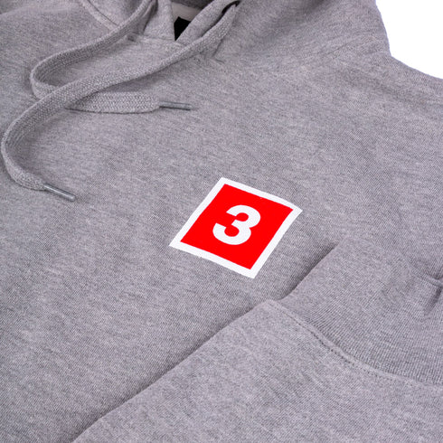 303 Boards - 303 Station Hoodie (Heather Grey)