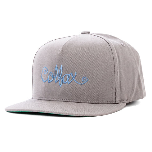 303 Boards - 303 X Chocolate Flip The Script Hat (Grey) *SALE