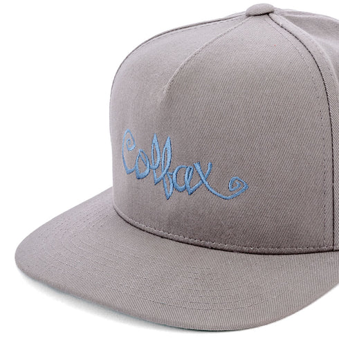 303 Boards - 303 X Chocolate Flip The Script Hat (Grey) *SALE