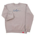 303 Boards - 303 X Chocolate Flip The Script Crewneck (Taupe) *SALE