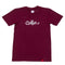 303 Boards - 303 X Chocolate Flip The Script Tee (Maroon) *SALE