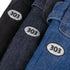 303 Boards - 303 X Dickies Skateboarding 303 Oval Regular Fit Utility Jeans (Stonewash Indigo Blue)