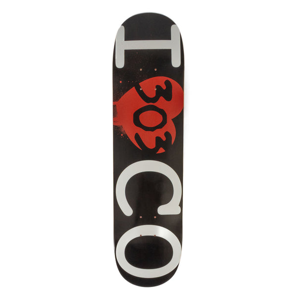 303 Boards - I Heart 303 CO 25th Anniversary Deck (Multiple Sizes) *SALE