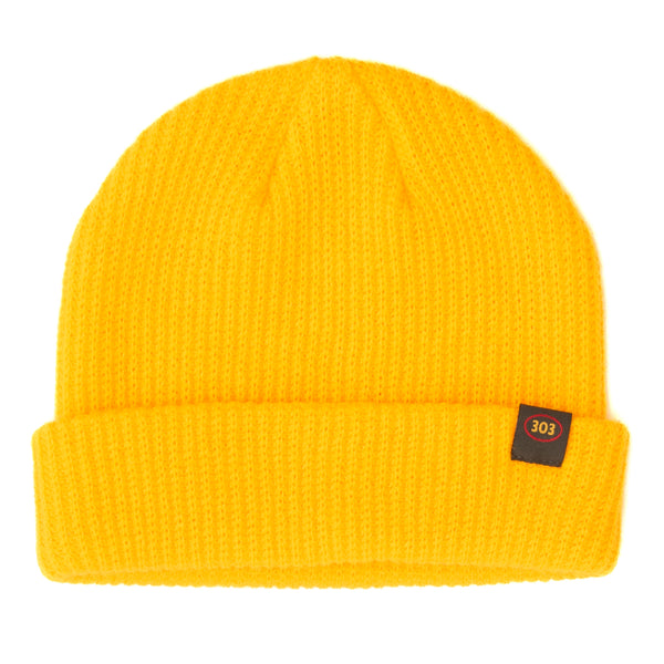 303 Boards - Dock-Wear Oval Beanie (Athletic Gold)