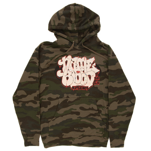 Name In Blood - 10 Year Graff Hoodie (Camo)*SALE