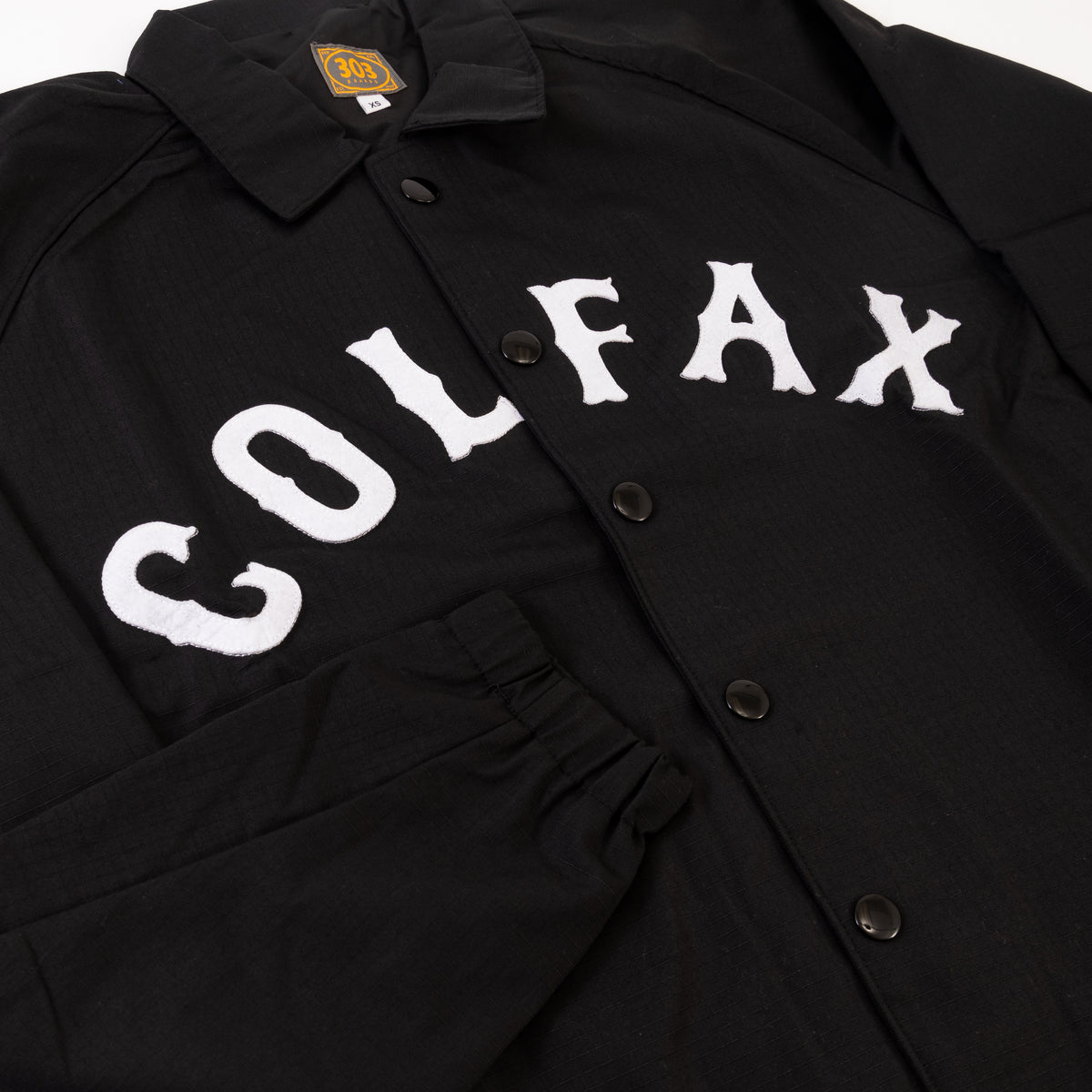 303 Boards - Colfax Arch Coach's Jacket (Black) – 303boards.com