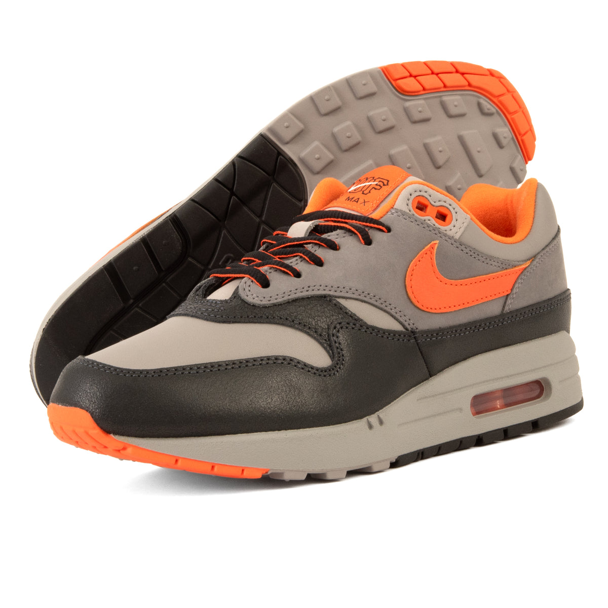 nike air max 1 grey orange