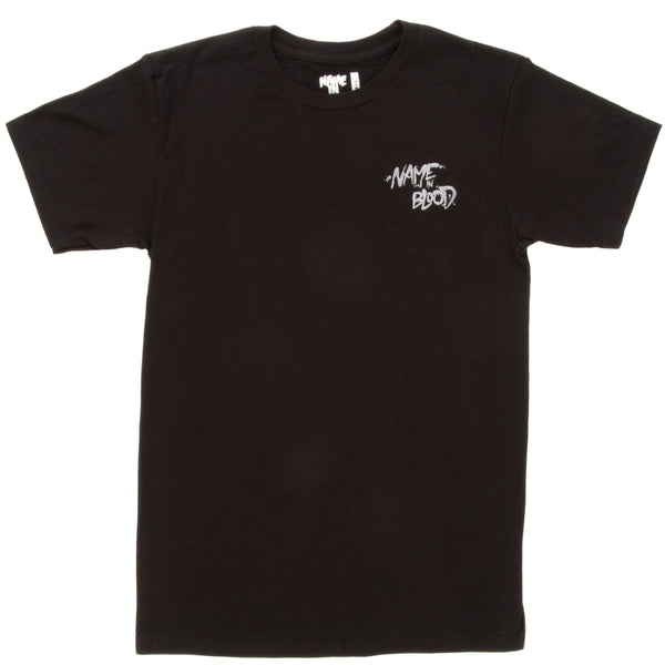 Name In Blood - Embroidered Logo Tee (Black)