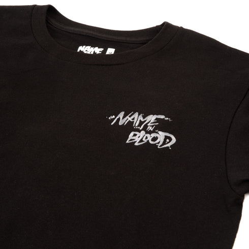 Name In Blood - Embroidered Logo Tee (Black)