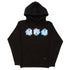 303 Boards - 303 Oval Birdcap Hoodie (Black)*SALE
