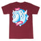 303 Boards - 303 Oval Birdcap Tee (Maroon)*SALE
