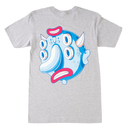 303 Boards - 303 Oval Birdcap Tee (Grey)*SALE