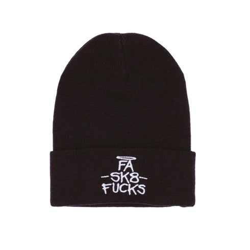 Fucking Awesome - FA Sk8 Fucks Cuff Beanie (Black)