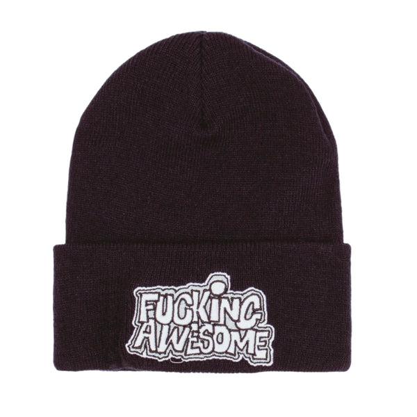 Fucking Awesome - PBS Logo Cuff Beanie (Black)
