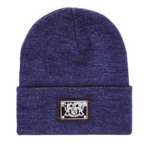 Fucking Awesome - Metal Crest Patch Beanie (Denim Heather)
