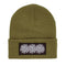 Fucking Awesome - Three Spiral Edge Stitch Beanie (Winter Moss)