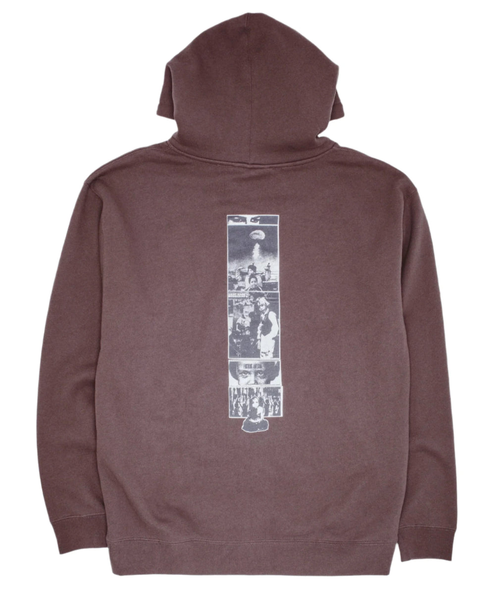【FUCKING AWESOME】 2025 DILL COLLAGE ZIP HOODIE CHARCOAL Fucking Awesome - 2025 Dill Collage Zip Hoodie (Charcoal