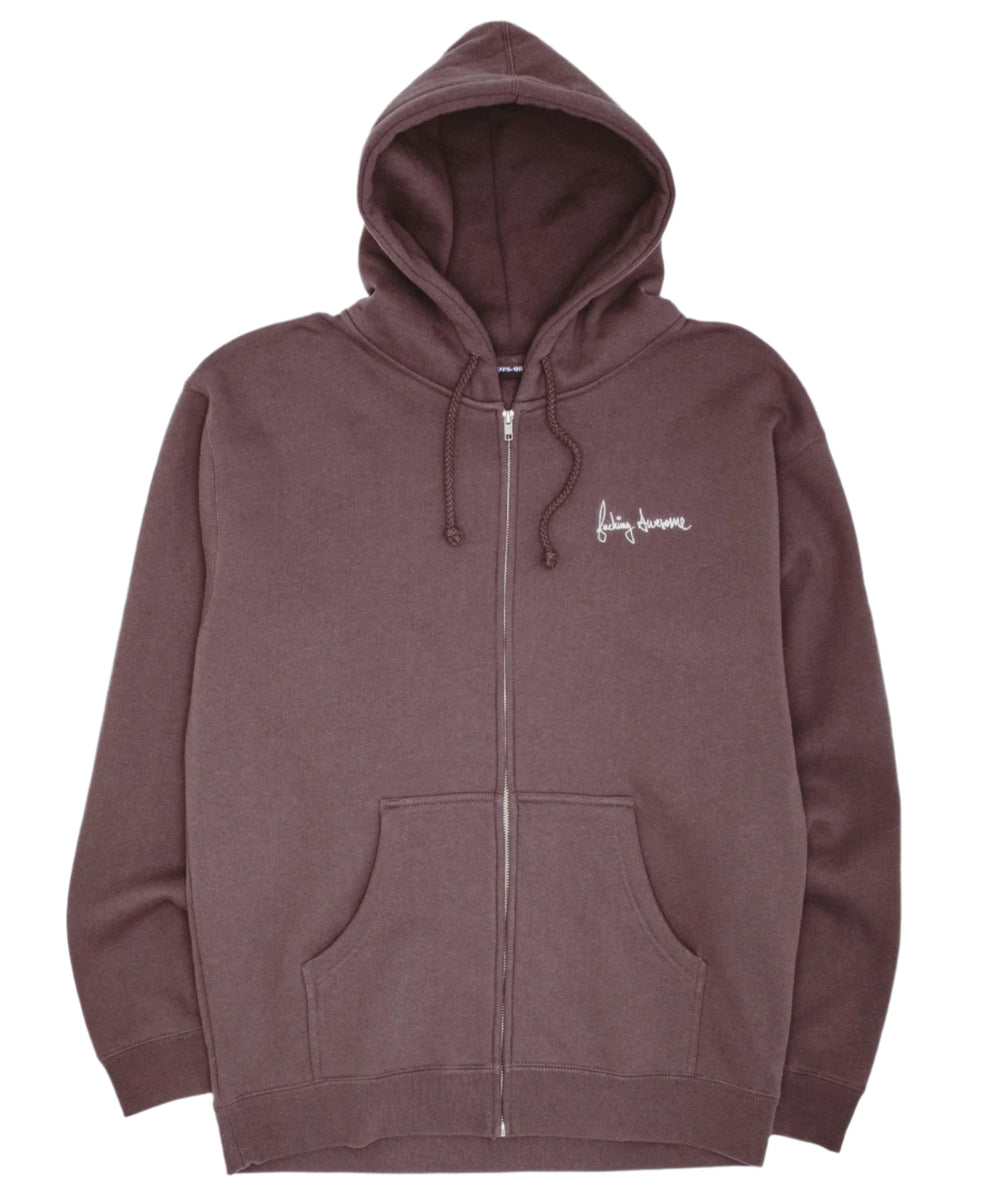 Fucking Awesome - 2025 Dill Collage Zip Hoodie (Charcoal Fucking Awesome - 2025 Dill Collage Zip Hoodie (Charcoal