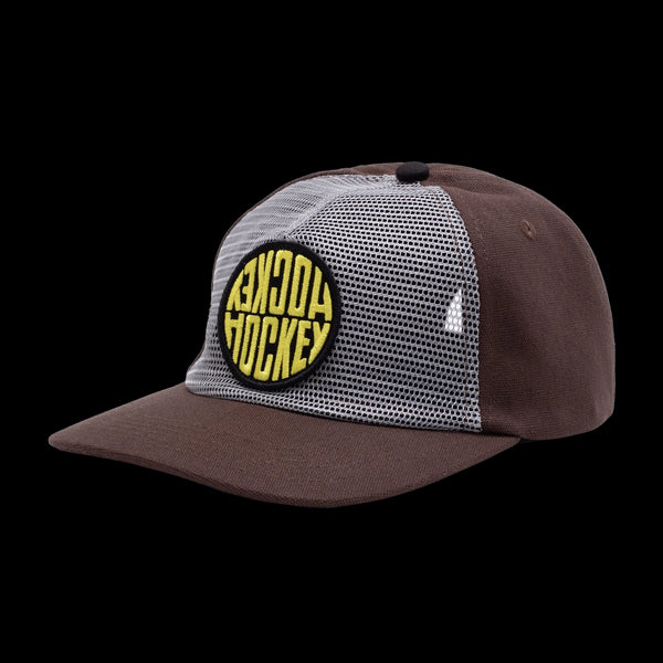 Hockey - Sewer Hat Reverse Trucker (Brown/Grey) *SALE