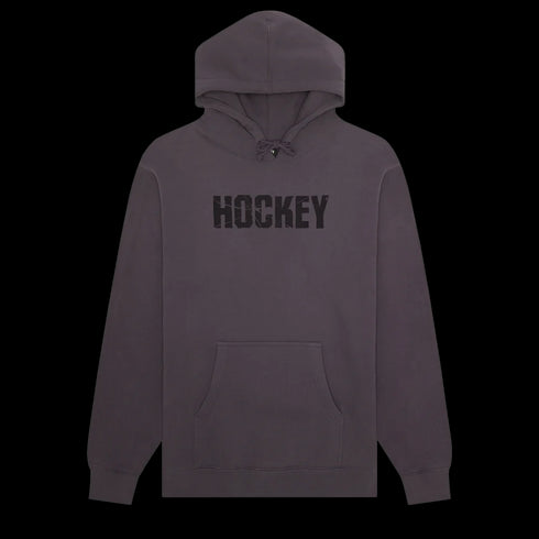 Hockey - Puff Print Shatter Hoodie (Charcoal)