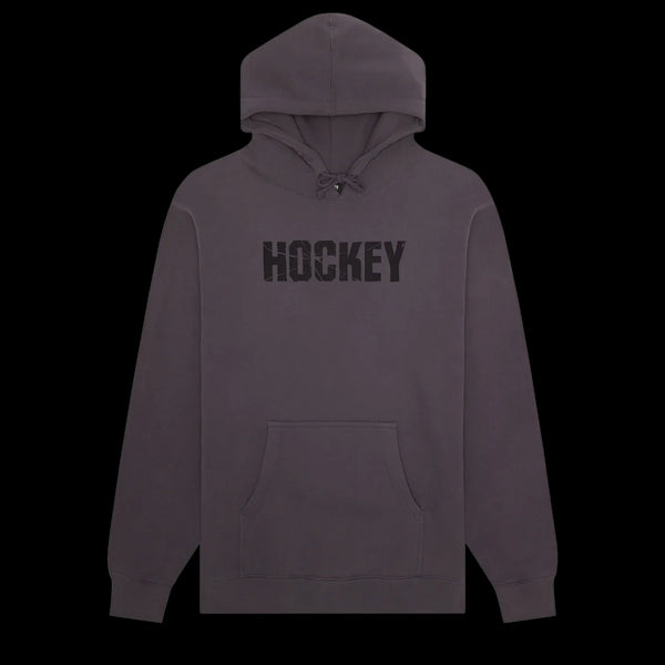 Hockey - Puff Print Shatter Hoodie (Charcoal)