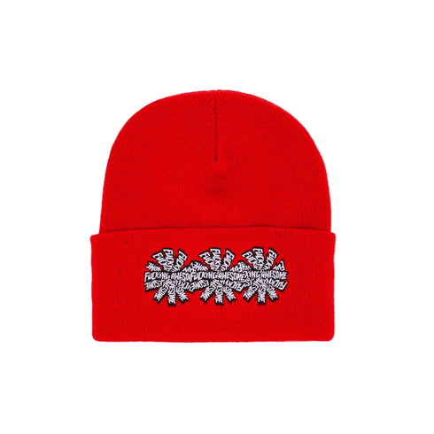 Fucking Awesome - 3 Spiral Cuff Beanie (Multiple Colors)