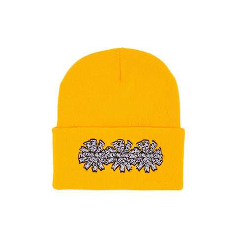 Fucking Awesome - 3 Spiral Cuff Beanie (Multiple Colors)