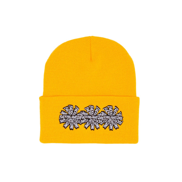 Fucking Awesome - 3 Spiral Cuff Beanie (Multiple Colors)