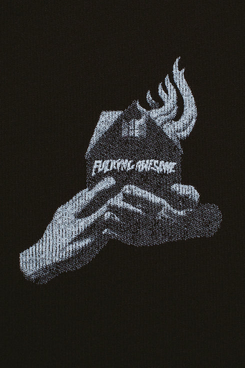 Fucking Awesome - House On Fire 2 Zip Hoodie (Black)