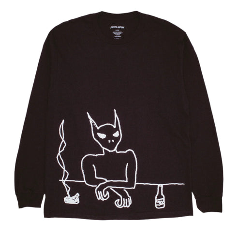 Fucking Awesome - Drunk Alien Long Sleeve Tee (Black)
