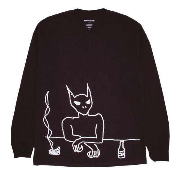 Fucking Awesome - Drunk Alien Long Sleeve Tee (Black)