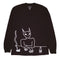 Fucking Awesome - Drunk Alien Long Sleeve Tee (Black)