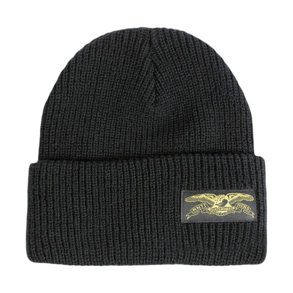 Anti Hero - Stock Eagle Beanie (Black/Yellow)